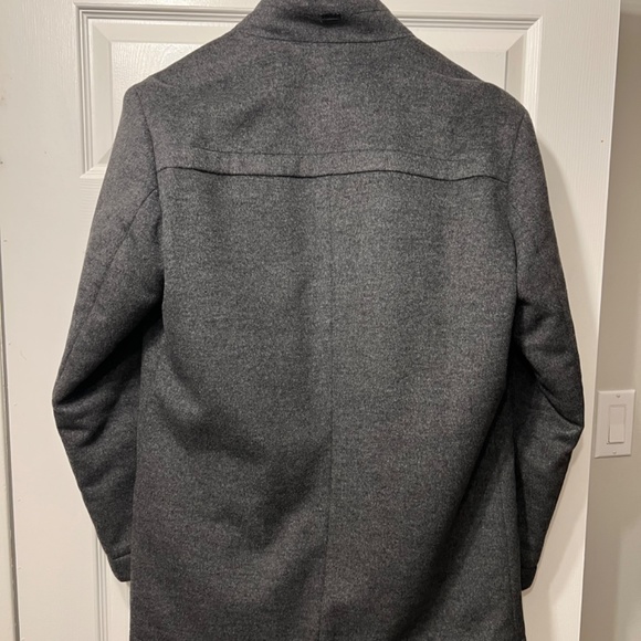 Hugo Boss - Mens Grey Peacoat size 44R - Picture 4 of 4